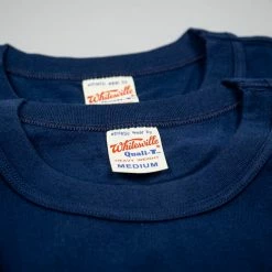 Whitesville Tubular T-shirt Navy (2 Pack)