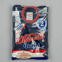 Whitesville Tubular T-shirt Navy (2 Pack)