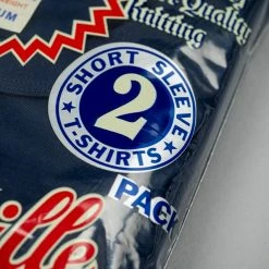 Whitesville Tubular T-shirt Navy (2 Pack)